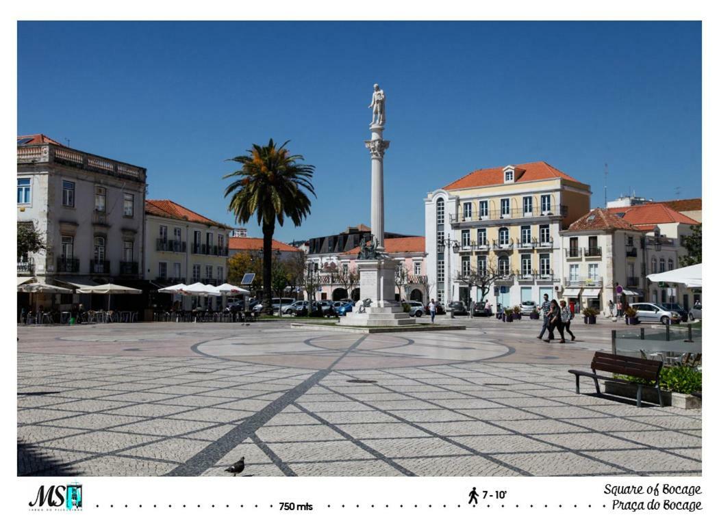 Ms Apartamentos, Setubal Bagian luar foto